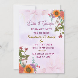 Invitaciones para la Fiesta de Compromiso 