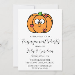 invitaciones para la fiesta de compromiso de otoño