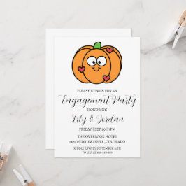 invitaciones para la fiesta de compromiso de otoño