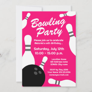 Invitaciones para la fiesta de cumpleaños