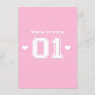 Invitaciones para la fiesta de cumpleaños número 1