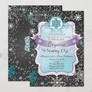 Invitaciones para la fiesta de cumpleaños número 1