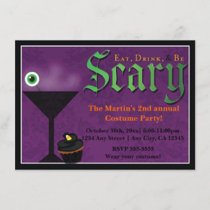 Invitaciones para la fiesta de Halloween Come, beb