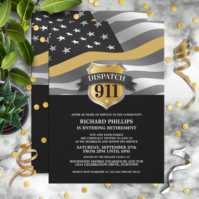 Invitaciones para la fiesta de jubilación de despa (Subido por el creador)