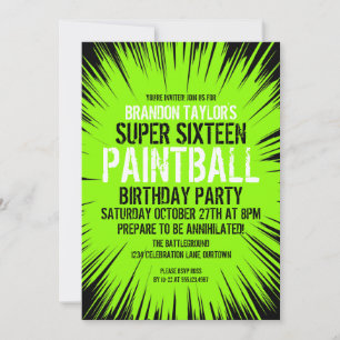 Invitaciones para la fiesta de la película Super 1