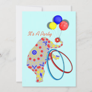 Invitaciones para la fiesta de los niños con el vi