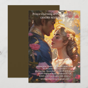 Invitaciones para la fiesta de revelación de géner