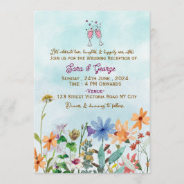 Invitaciones para la Recepción de Boda