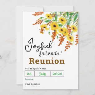 Invitaciones para la Reunión de Amigos 