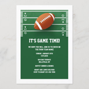 Invitaciones para la Temporada de Fútbol Americano