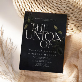 Invitaciones para la tipografía botánica de Moody