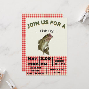 Invitaciones para peces grandes de peces