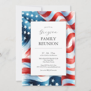 Invitaciones para Picnic de Reunión Familiar Patri