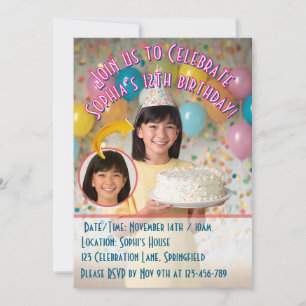 Invitaciones para presentarte o a un ser querido