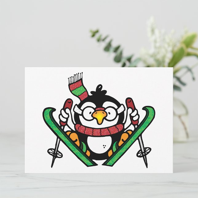 Invitaciones para saltar en esquí pingüino (Subido por el creador)