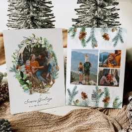 Invitaciones para tarjetas de Navidades rusos de l