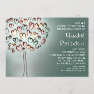 invitaciones para una ducha de novia adorable