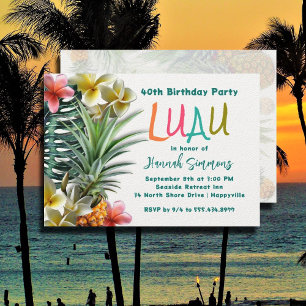 Invitaciones para una fiesta de cumpleaños con tem