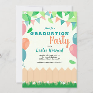 Invitaciones para una Fiesta en el Patio de tu Cas