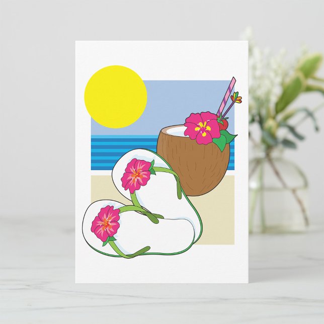 Invitaciones para vacaciones tropicales (Subido por el creador)
