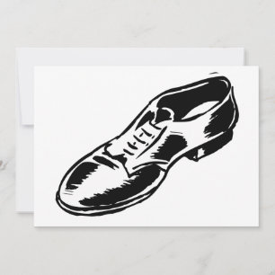 Invitaciones para zapatos de Mans