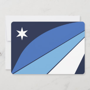 Invitaciones patrióticas con Bandera de Columbia, 