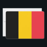 Invitaciones patrióticas con la bandera de Bélgica<br><div class="desc">Agregue un toque único a sus celebraciones con nuestras invitaciones exclusivas que presentan la bandera de Bélgica.</div>