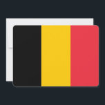 Invitaciones patrióticas con la bandera de Bélgica<br><div class="desc">Agregue un toque único a sus celebraciones con nuestras invitaciones exclusivas que presentan la bandera de Bélgica.</div>