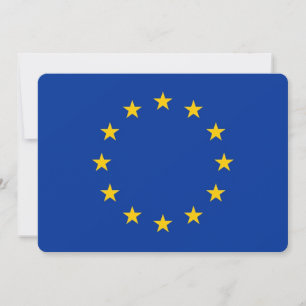 Invitaciones patrióticas con la bandera de la Unió