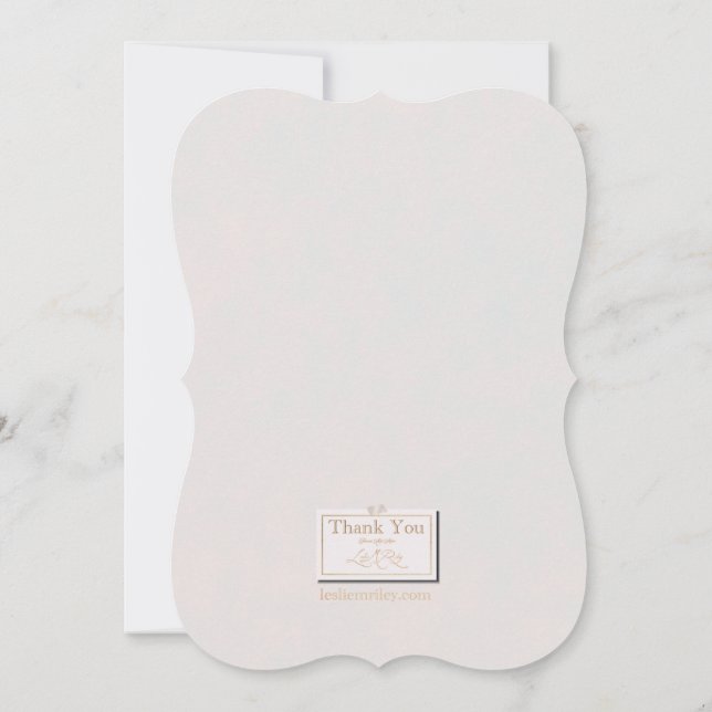 Invitaciones Pequeñas de Fresa de María Antonieta (Reverso)