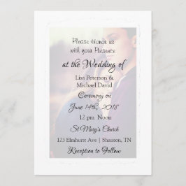 Invitaciones personalizadas a la boda fotográfica