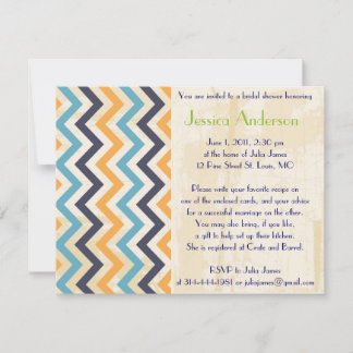 Invitaciones personalizadas a la ducha de novia
