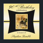 Invitaciones personalizadas a la fiesta de cumplea<br><div class="desc">Esta invitación festiva de cumpleaños es una señal para sus invitados de que un fiesta está listo para ser tenido.  ¡Busca también el correo correspondiente!</div>