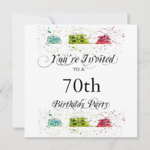 Invitaciones personalizadas a la fiesta de cumplea