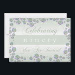 Invitaciones personalizadas a la fiesta de cumplea<br><div class="desc">Esta invitación a la fiesta de cumpleaños es una señal para sus invitados de que un fiesta está listo para ser tenido.  ¡También busca franqueo coincidente!</div>