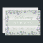 Invitaciones personalizadas a la fiesta de cumplea<br><div class="desc">Esta invitación a la fiesta de cumpleaños es una señal para sus invitados de que un fiesta está listo para ser tenido.  ¡También busca franqueo coincidente!</div>