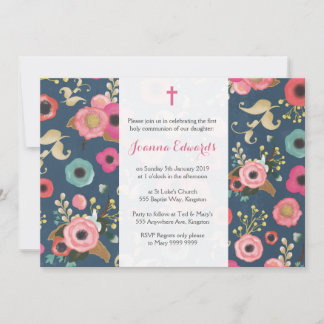 Invitaciones personalizadas a la primera comuna fl