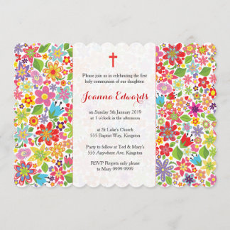 Invitaciones personalizadas a la Primera Comunión 