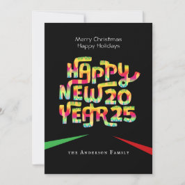 Invitaciones personalizadas a Navidades de Año Nue