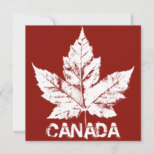 Invitaciones Personalizadas Canadá Cool Canadá RSV