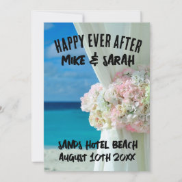INVITACIONES PERSONALIZADAS DE BODA DE PLAYA