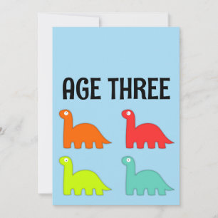 INVITACIONES PERSONALIZADAS DE CUMPLEAÑOS 3 AÑOS T