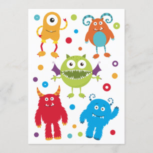 Invitaciones personalizadas de cumpleaños a los Mo