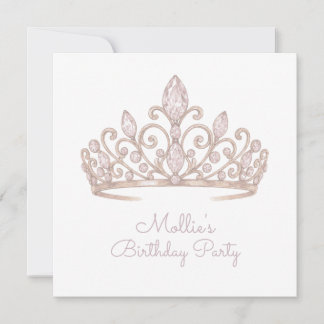 Invitaciones personalizadas de cumpleaños princesa