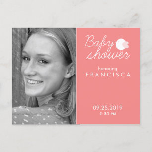 Invitaciones personalizadas de postales para Baby 