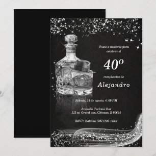 Invitaciones Personalizadas Modernas Para Hombre i