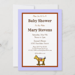 Invitaciones personalizadas para baby shower weste