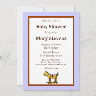 Invitaciones personalizadas para baby shower weste