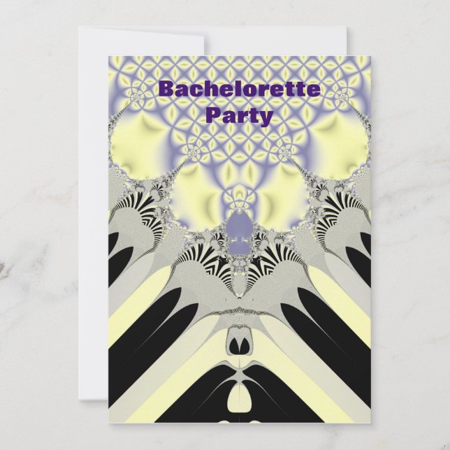 Invitaciones Personalizadas para Despedida de Solt (Anverso)