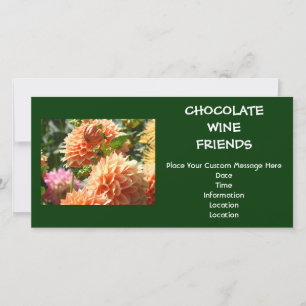 Invitaciones personalizadas para evento de amigos,